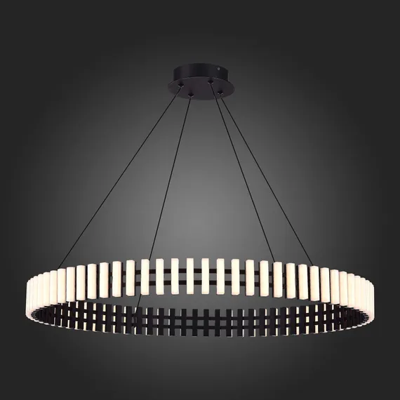 SL6203.403.40 Люстра подвесная ST-Luce Черный/Белый LED 1*40W 3000K ESTENSE