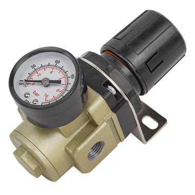 Регулятор давления воздуха ''Profi''1/4''(0-10bar,раб. температура 5°-60°) FORCEKRAFT FK-AR3000-02
