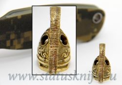 Темлячная бусина Шлем Спартыфотография - 3