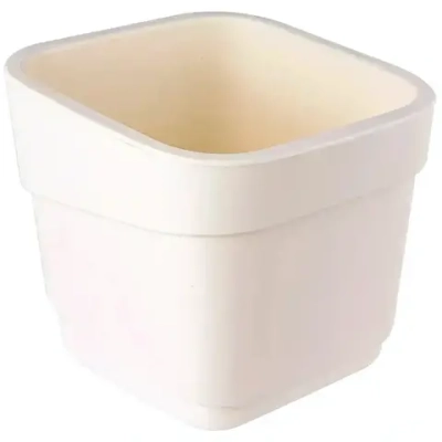 Горшок для цветов фактурный Hills 7л (d221, h207мм)(молочный)