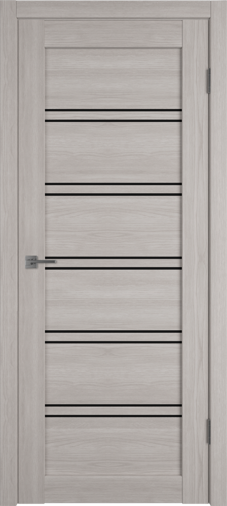 Дверь Atum Pro 28 / Stone Oak / Black Gloss / Владимирские двери