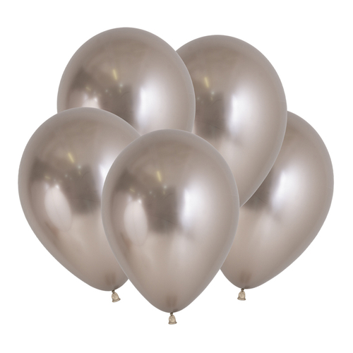 S 12" Зеркальные Рефлекс Шампань / Reflex Champagne / 50 шт.