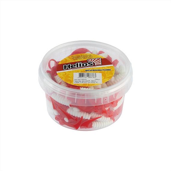 Твистер Credo 2,35'/6,0 см White RT 7шт. (HS-10/1-003) Helios