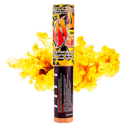 Факел дымовой (20 сек) жёлтый