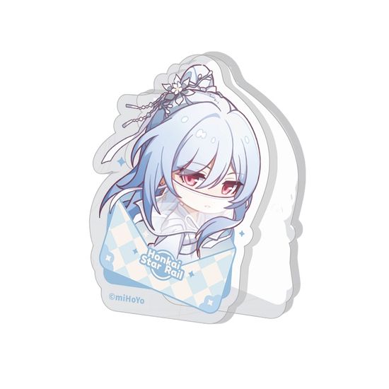 Зажим акриловый Honkai Цзинлю Jingliu Nameless Guest's Medal Series 45615 (10013160/080525/5198437/1, Китай)