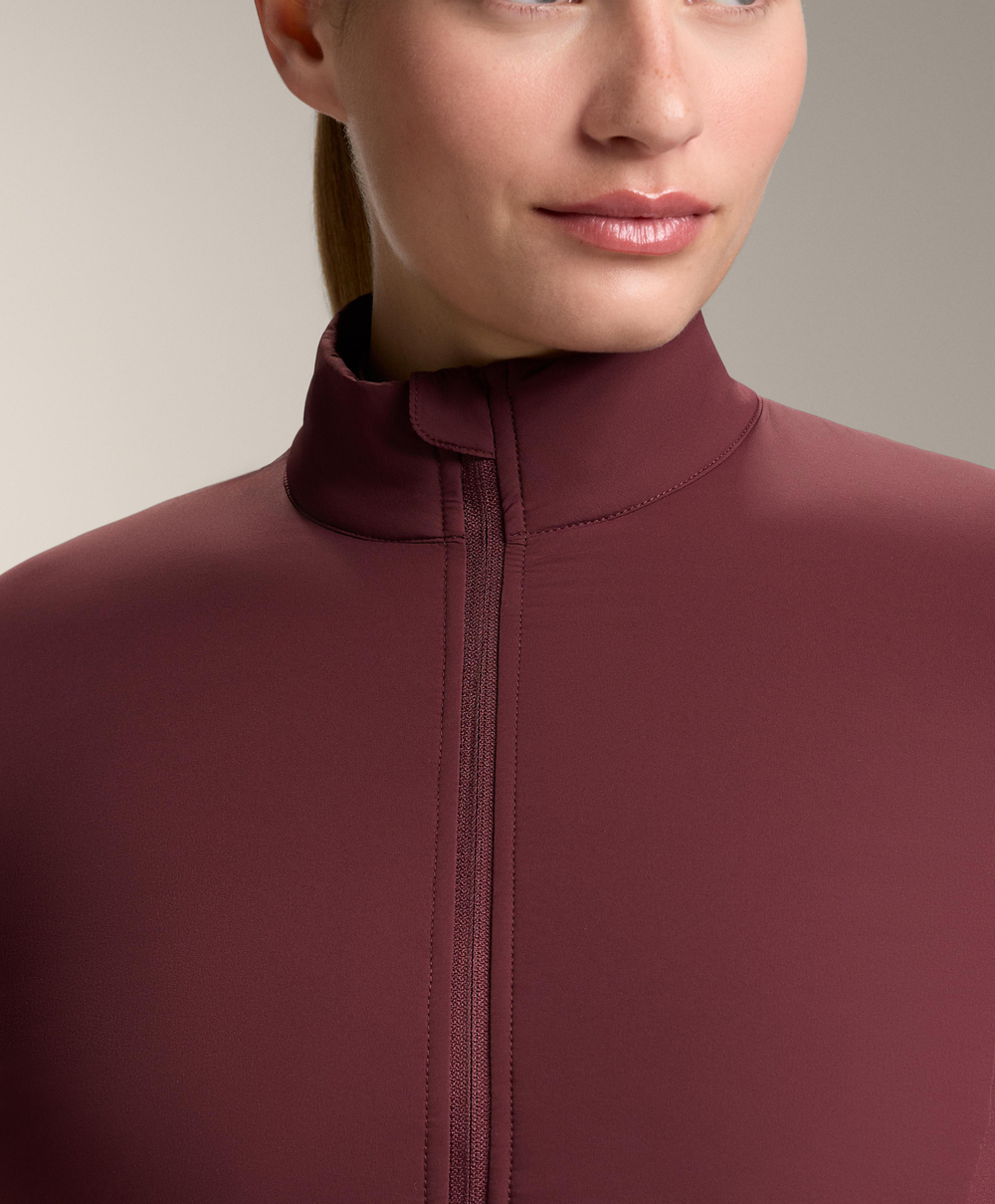 Oysho Техническая куртка FELLEX® Volcanic, бордовый