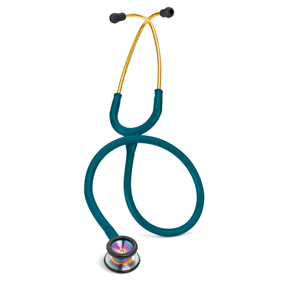 Стетоскоп Littmann Classic II Pediatric морская волна, акустическая головка цвета радуги (2153)