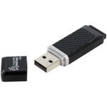 Память 8GB, Smart Buy, Quartz, Flash USB 2.0, черный, пластик. корпус
