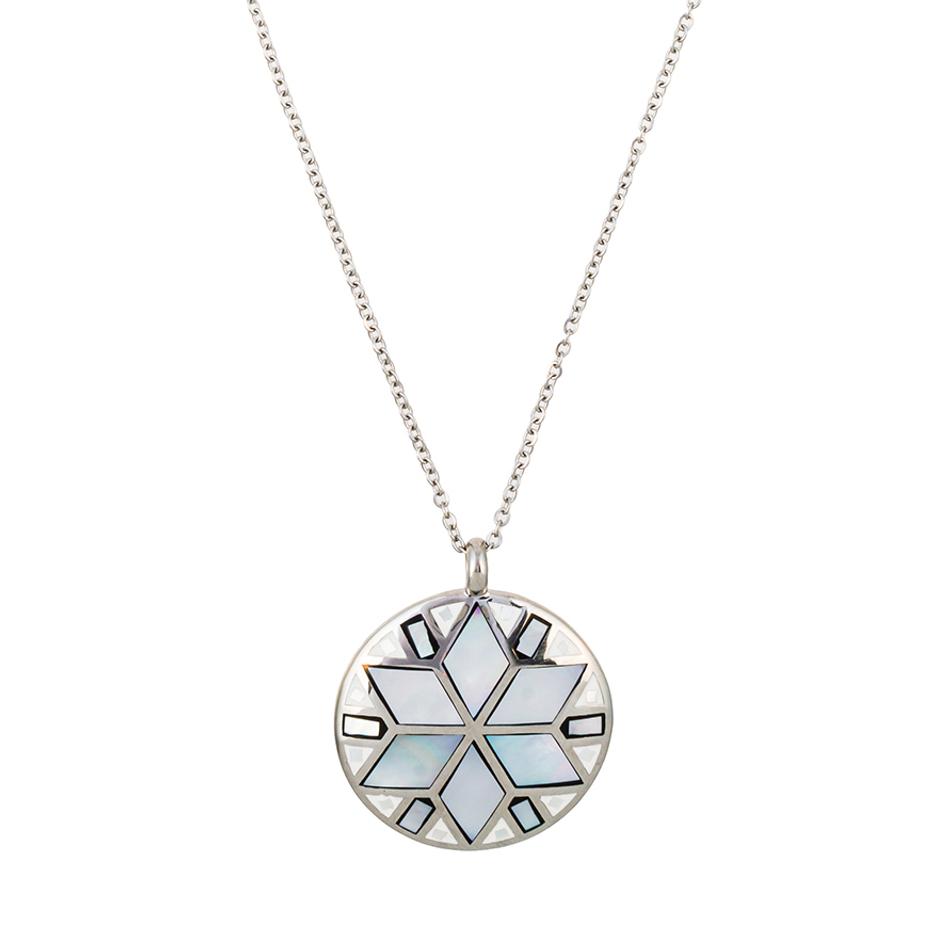 Колье Fiore Luna MANDALA BP03197-1 BL/S