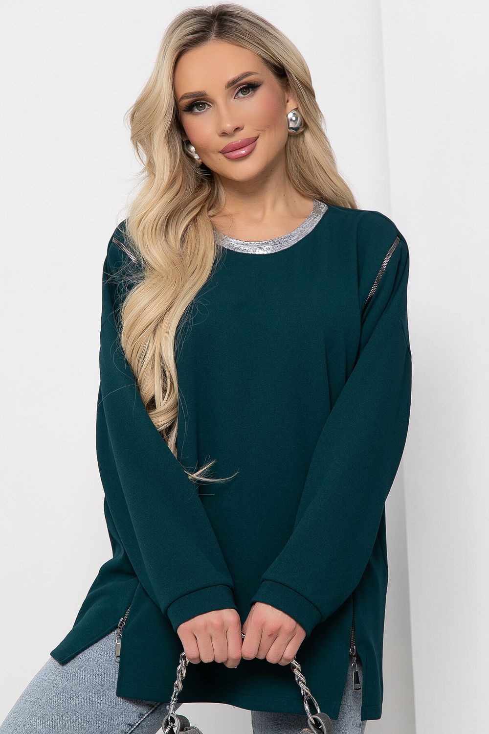 Джемпер "Мэйт" (бирюза) Б8468 LT Collection