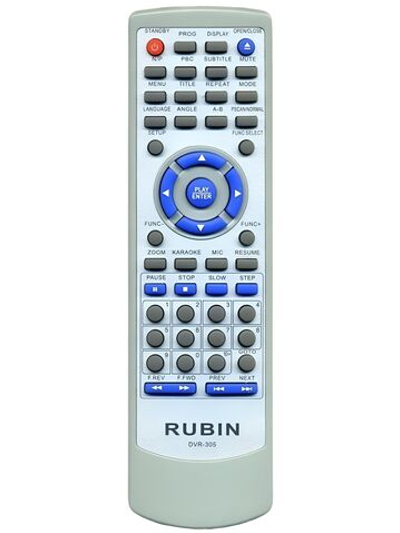 Пульт Рубин DVR-305 / DVR-303 / RUBIN
