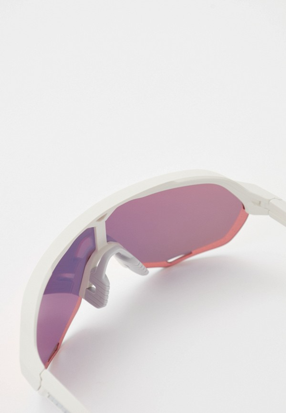 Спортивные очки 100% S2 / Soft Tact Off White / HiPER Red Multilayer Mirror Lens