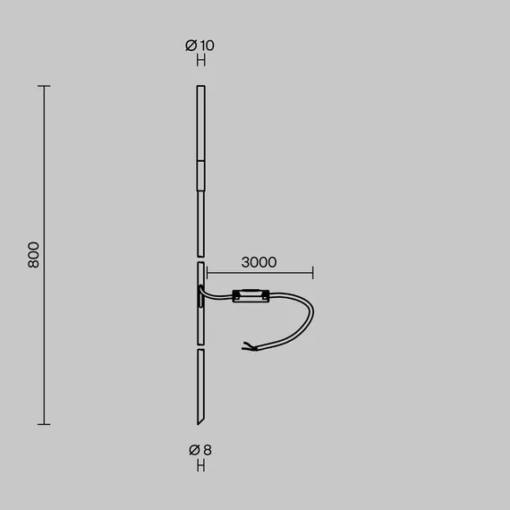 Ландшафтный светильник Блеск S / Flare S 3000К 2,4Вт IP 65 Outdoor o524fl-l2b3k