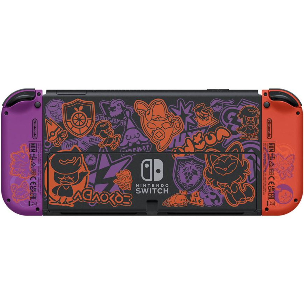 Портативная игровая консоль Nintendo Switch (OLED-модель) Pokemon Scarlet & Violet Edition