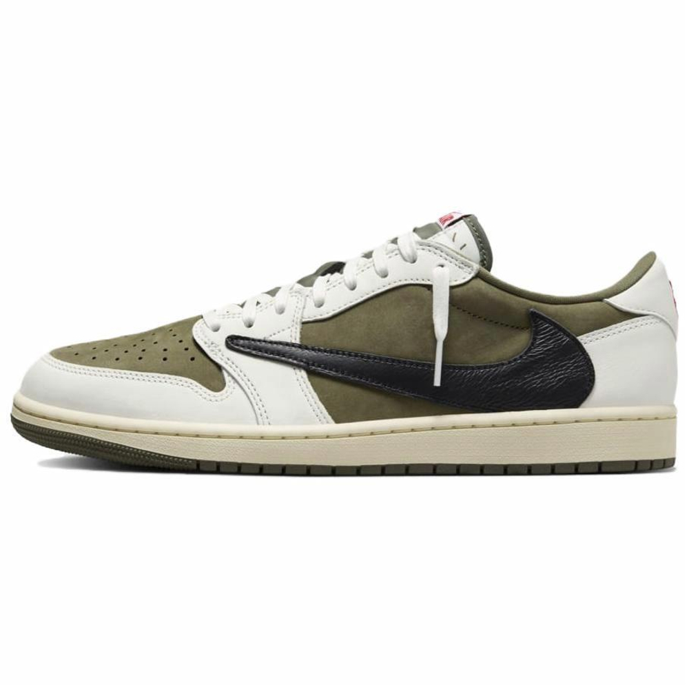 Кроссовки Travis Scott X Jordan Air Jordan 1 Low Og Medium Olive