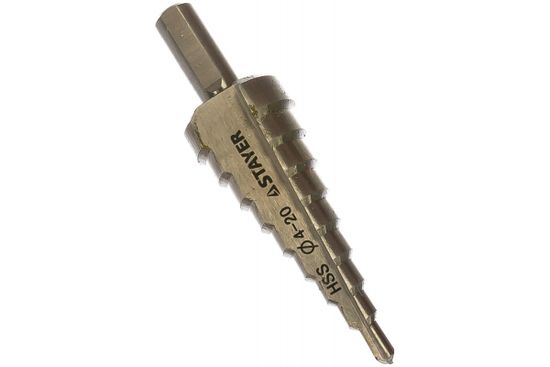 Сверло ступенчатое STAYER по мет.4-20 мм 75 мм