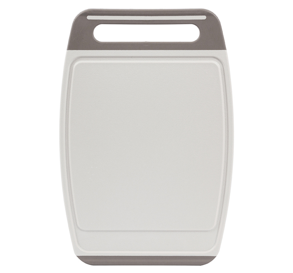 Доска разделочная ХЕВИ 300*200 мм антискользящие вставки, увеличенная толщина, желобки для отвода влаги М1565