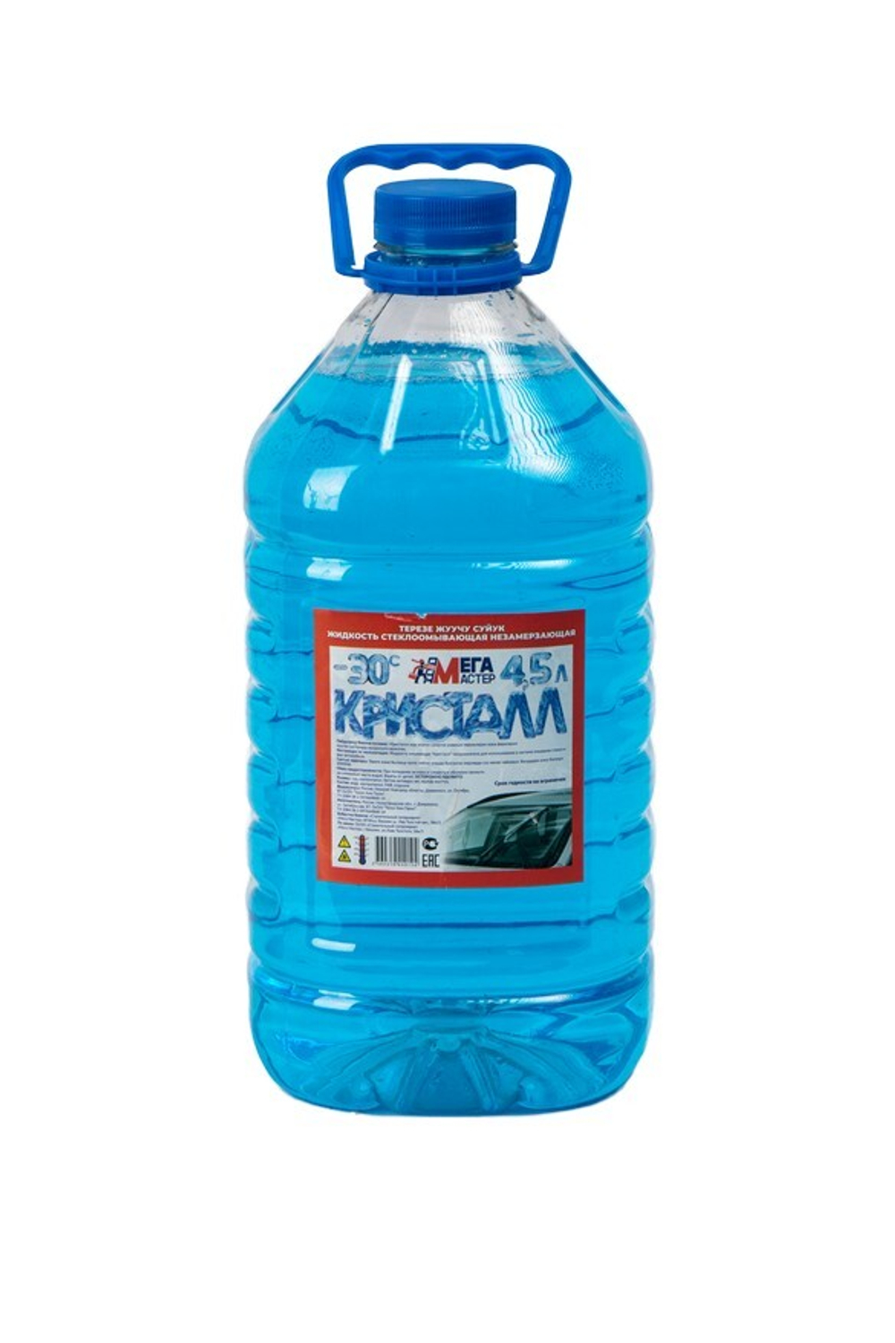 ЖИДКОСТЬ СТЕКЛООМЫВАЮЩАЯ Д/АВТО КРИСТАЛЛ ЗИМА 4,5Л