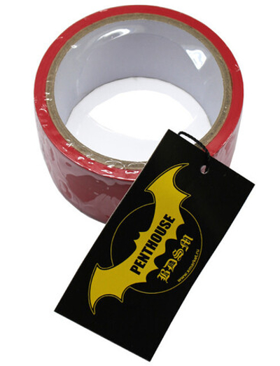 Скотч для бондажа красный (17 метров) (Цвет: красный)