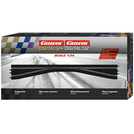 Секция сужения трассы, левая, Carrera Digital 30350 124/132, 4 детали 30350