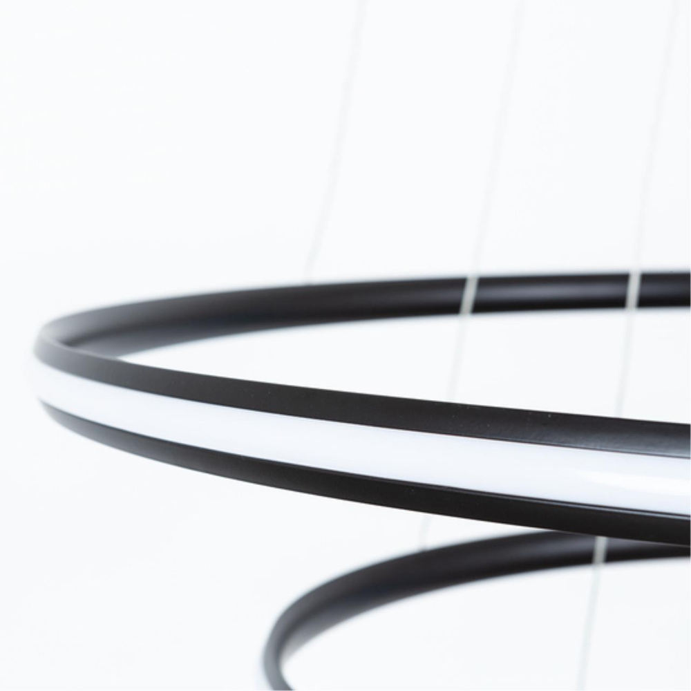 Подвесная светодиодная люстра Arte Lamp MERIDIANA A2198SP-3BK