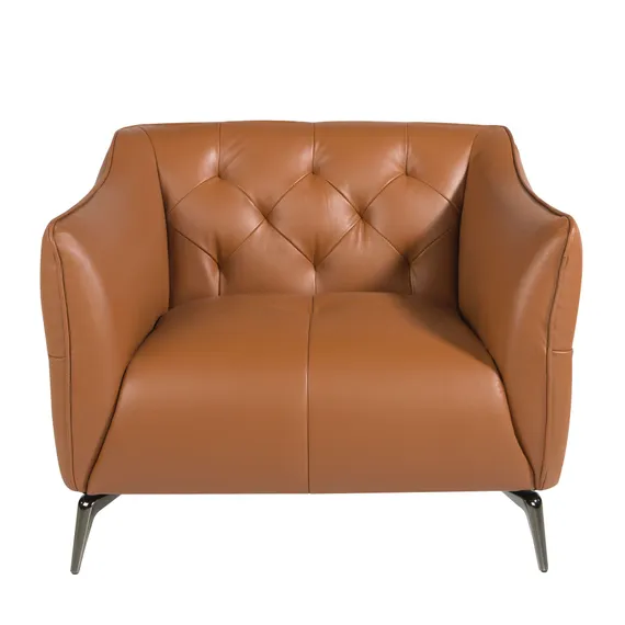 Кресло Angel Cerda 5098 с кожаной обивкой капитоне