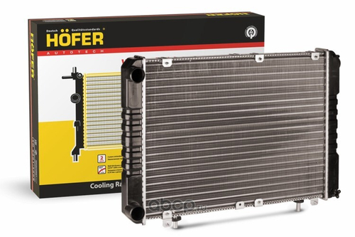 Радиатор основ. алюм. /Г-3302 Бизнес дв. 4216/ 3-х ряд. (HOFER)