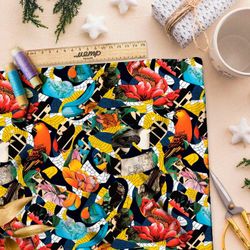 Ткань Барби абстрактное отражение души