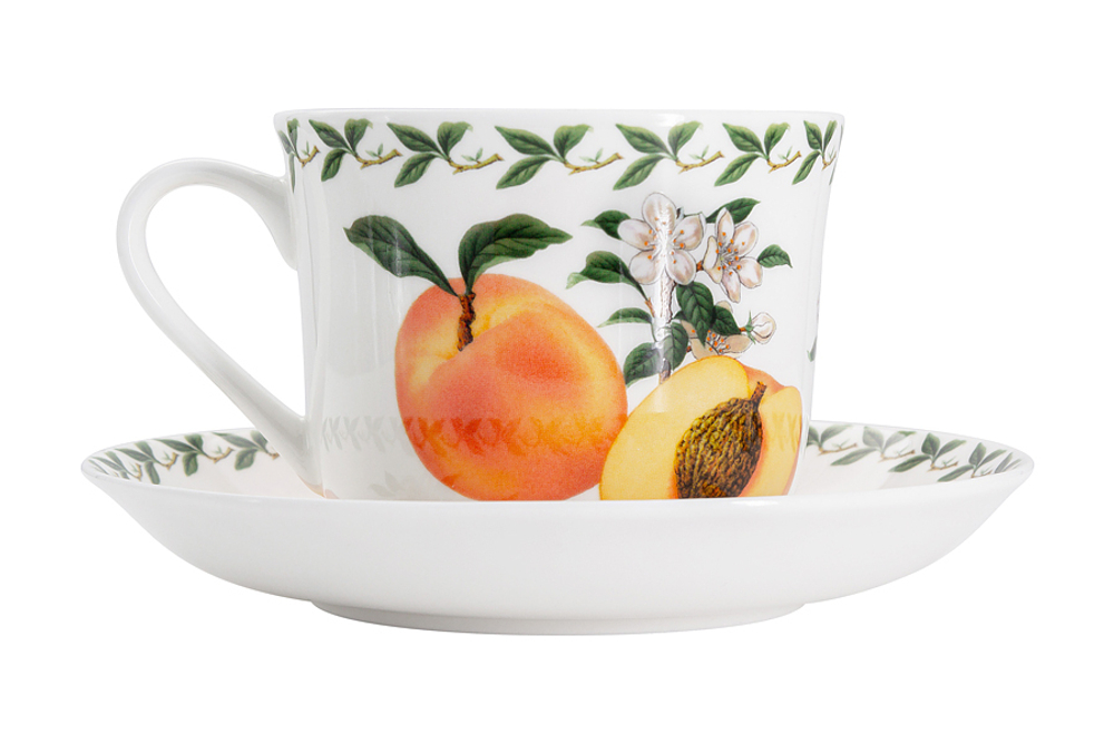 Чашка с блюдцем Абрикос в подарочной упаковке Maxwell & Williams