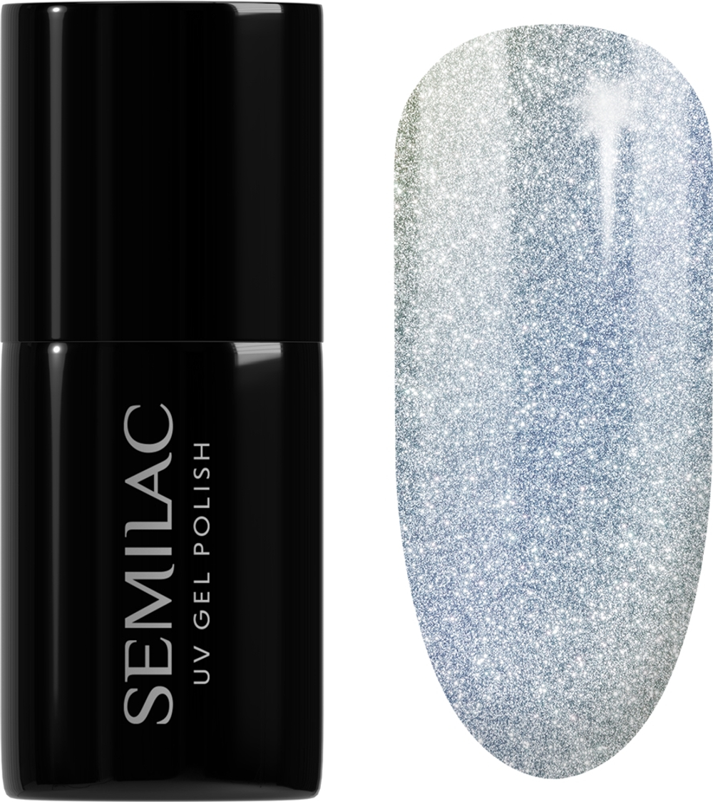 Semilac UV Hybrid Brides Babes - Гибридный лак для ногтей с использованием УФ / Светодиодной лампы оттенок 486 The Brave One, 7 ml