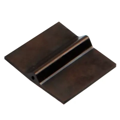 Электрод 35х55 мм прямоугольный из токопроводящей силиконовой резины с входным отверстием 2 мм