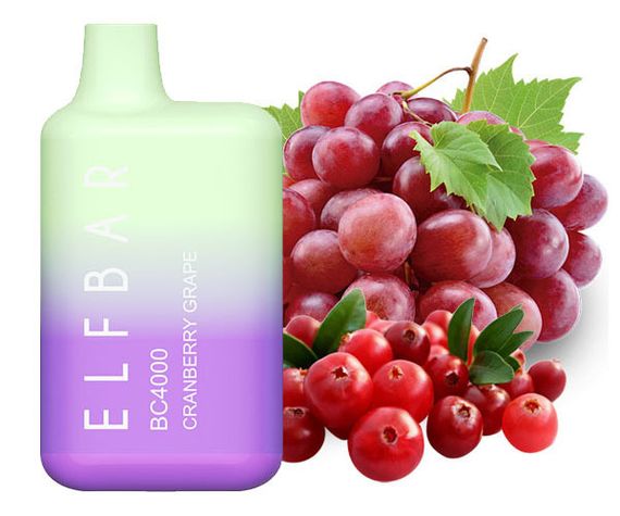 Elf Bar BC4000 - Cranberry Grape (5% nic)