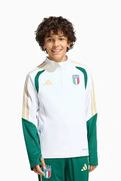 Кофта adidas Италия 2026 Tiro Training Top Junior - белый