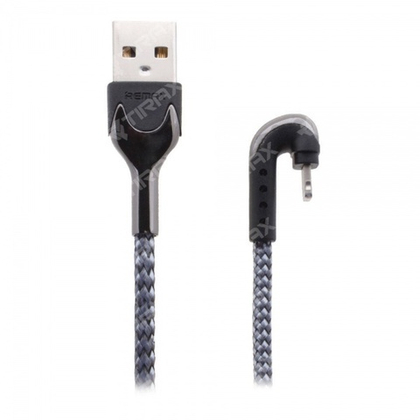 USB cable Lightning Heymanba Series 1m (RC-097i)(Remax) 3.0А silver