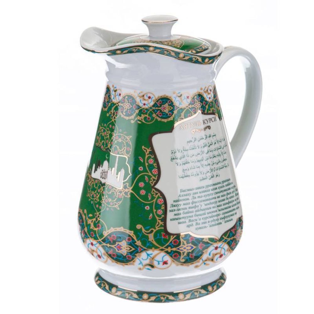 КУВШИН С КРЫШКОЙ LEFARD "СУРА" 800 МЛ (КОР=12ШТ.)