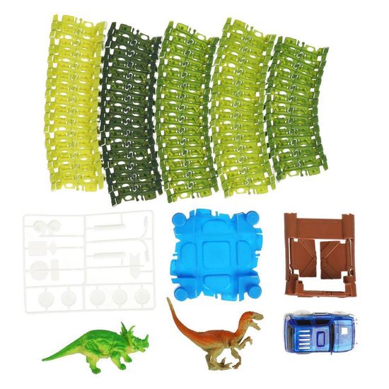 Трек гибкий динозавр свет, на бат.кор.28*23,5*9см ТЕХНОДРАЙВ