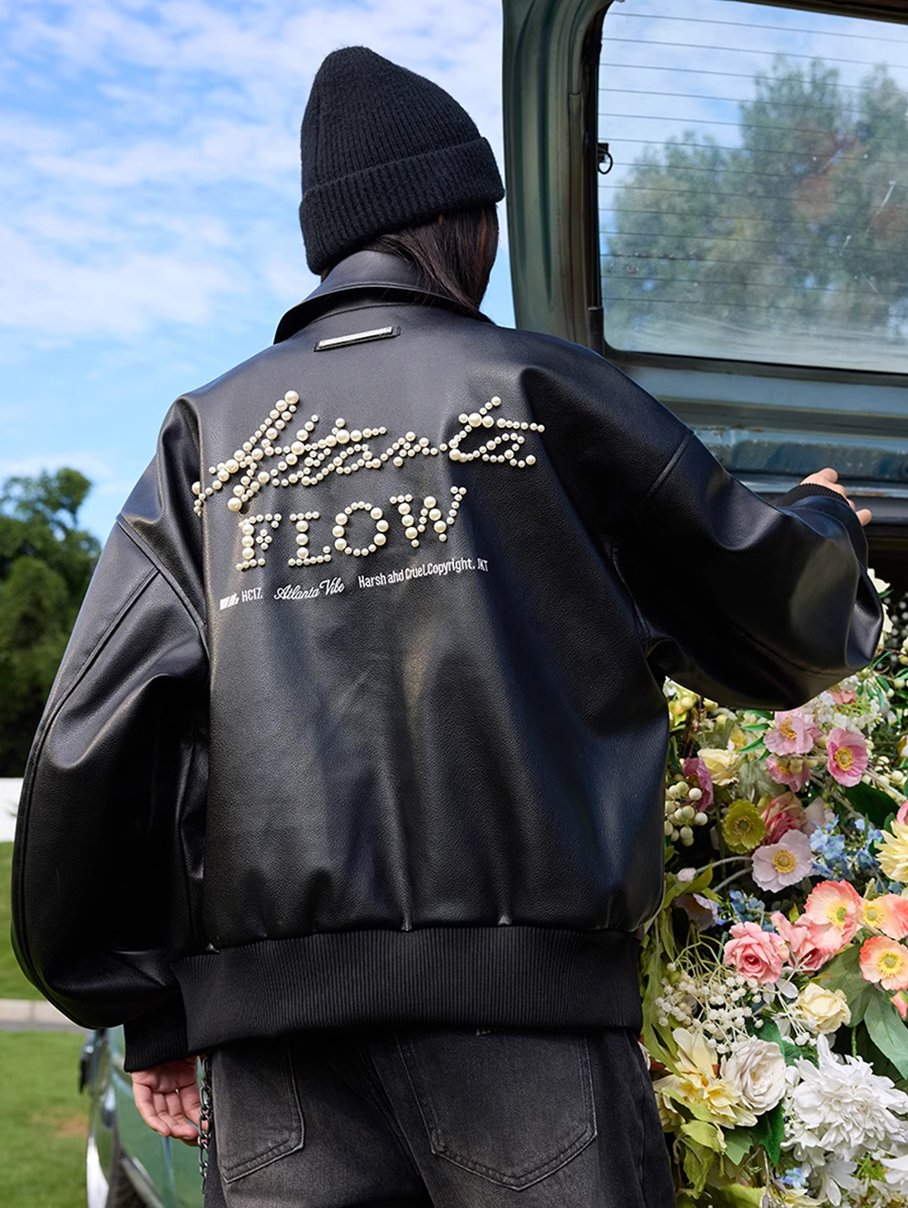 Кожаная куртка HARSHandCRUEL "Atlanta Flow" Leather Jacket