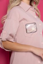 Платье "Индира" (пыльная роза) П8783 LT Collection