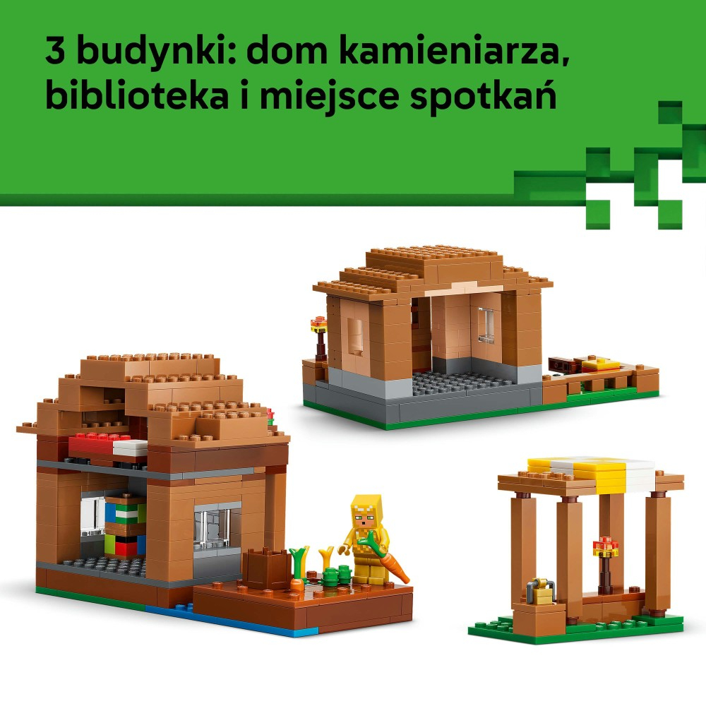 Конструктор LEGO Minecraft 21596 Нападение заклинателей на деревню — фото 4