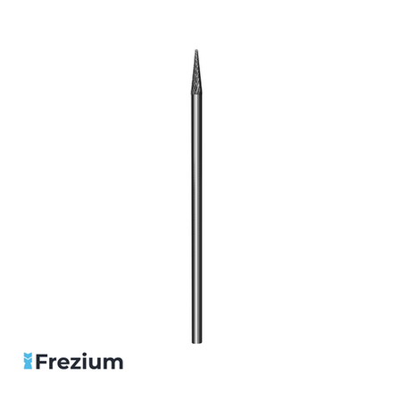 Борфреза удлиненная твердосплавная по металлу "O.G.Germany" (6x6x25x175; Форма M)