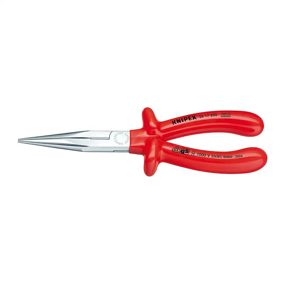 Длинногубцы хромированные 200 мм Knipex 26 17 200