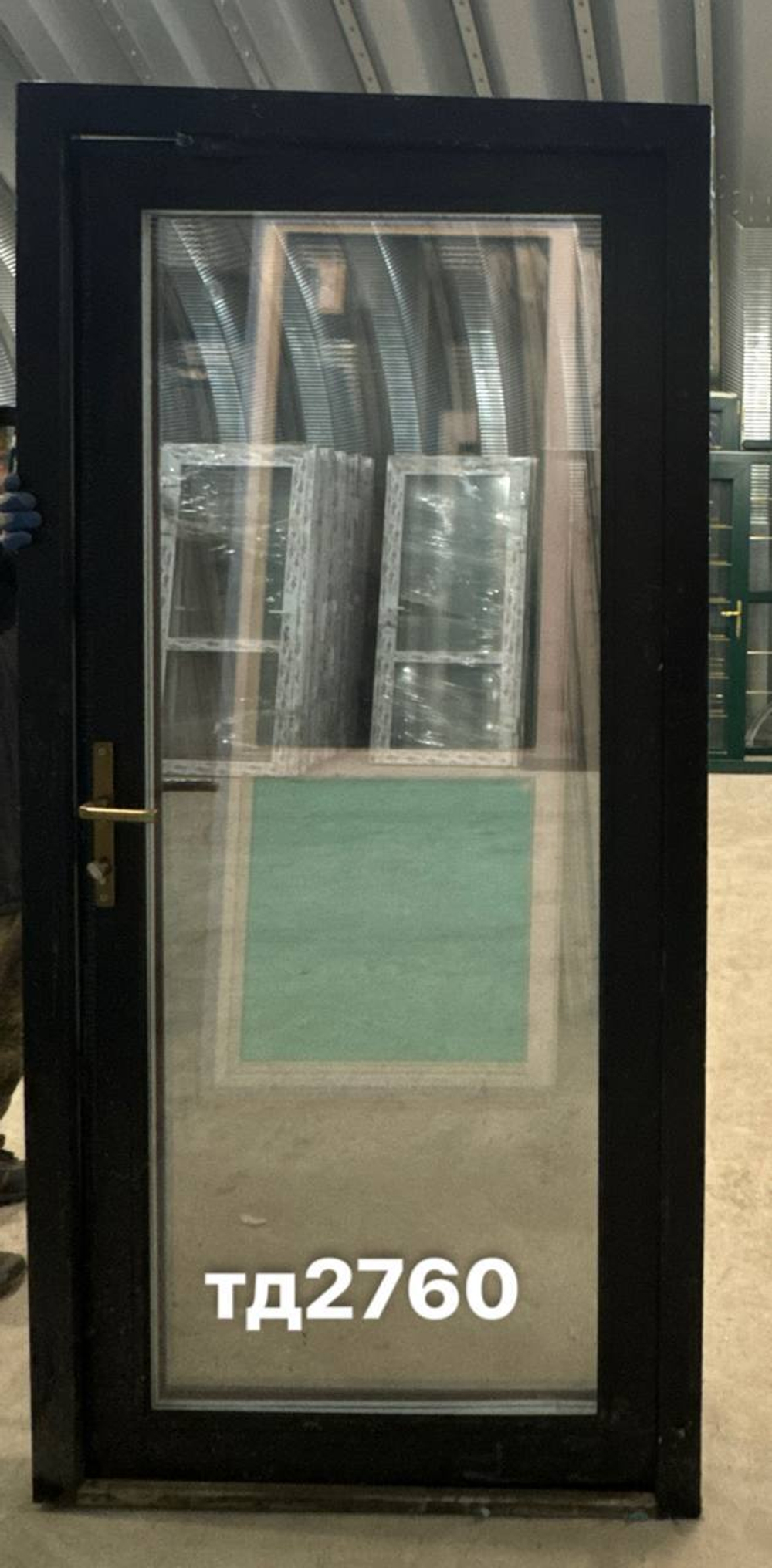 Дверь Пластиковая Б/У Входная 208(в) х 100(ш)