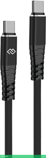 Кабель Digma USB Type-C (m) - USB Type-C (m) 2 м черный (DG-USBС-C-2M-100W)