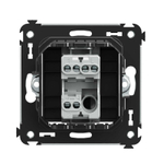 Переключатель 1-кл. СП Avanti "Черный матовый" DKC 4412113