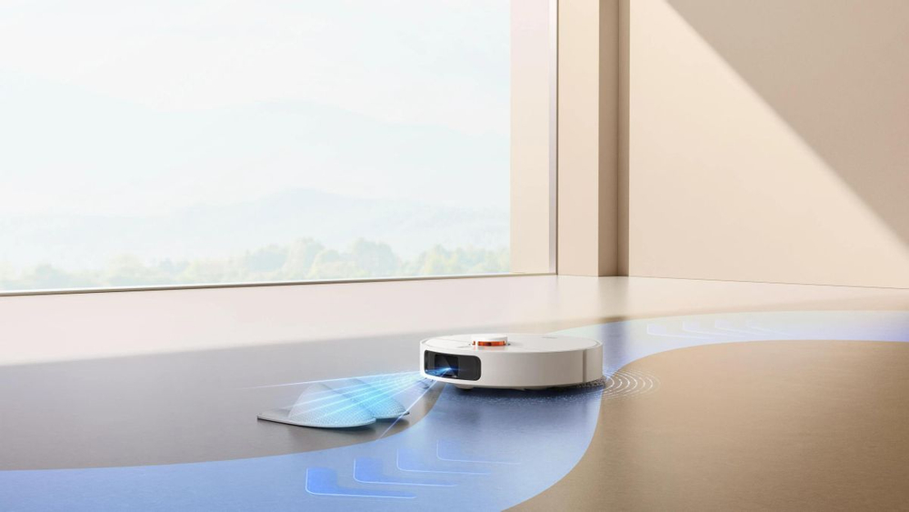 Робот-пылесос Xiaomi Robot Vacuum X20+ EU, 75Вт, белый/белый [bhr8124eu]