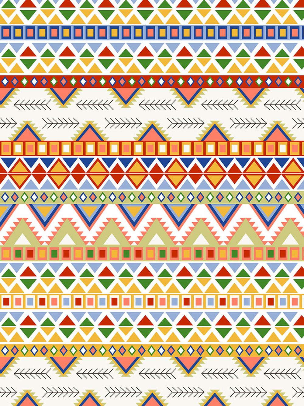 Пододеяльник Сказка "Эскимосики/Орнамент" евро 200х215 см, перкаль