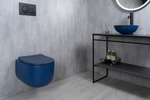 Унитаз подвесной Tornado Gid Tr2133TF-BUM 62301Y синий матовый 49x36x34