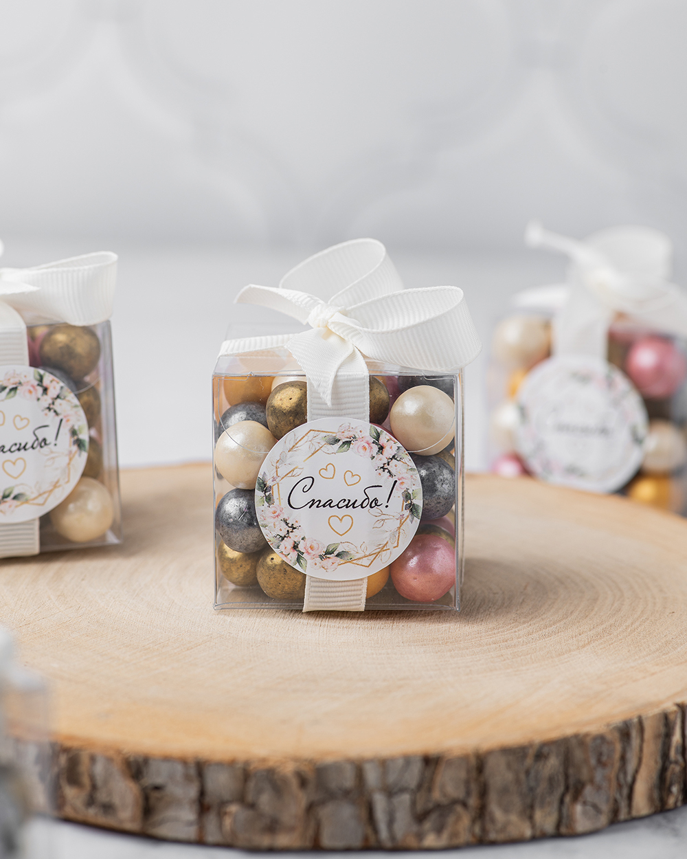 Сладкие подарки гостям на свадьбу