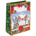 Пакет подарочный «Зимняя радость» 18*23*8 см, микс
