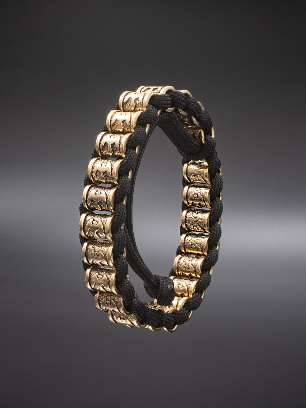 Браслет скандинавский вороны на завязках металл бронза